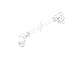 Cable 700mm para batería auxiliar POLINI E-Bike POLINI 955.830.039