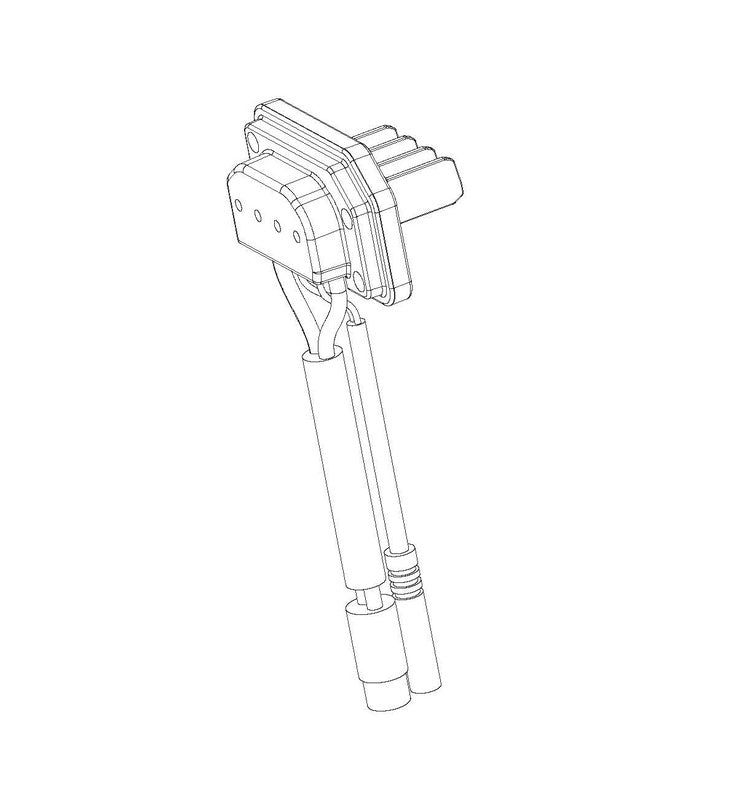 Conector 100mm para batería POLINI EVO 500W POLINI 955.830.031