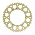 Corona RENTHAL aluminio ultraligera autolimpiable 150U - Paso 520 - Hard Anodized Limited Edition RENTHAL 150U-520-51GBHA