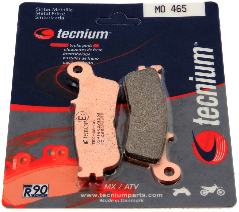 Pastillas de freno TECNIUM Sinterizadas - MO465 TECNIUM MO465