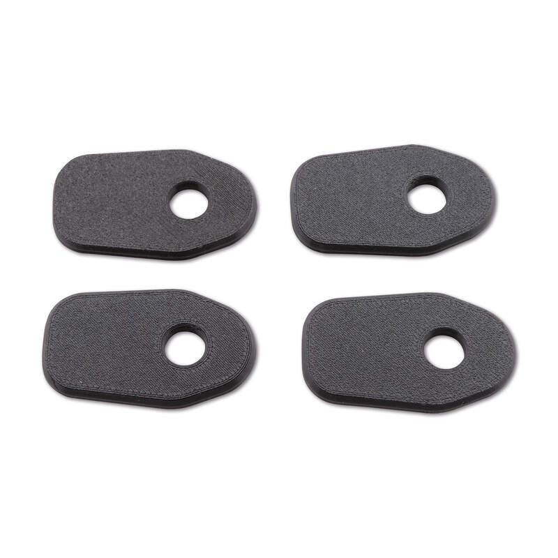 Placas de montaje para intermitentes HIGHSIDER Indy Spacer (impresas en 3D) HIGHSIDER 207-181H