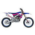 Kit adhesivos + funda de asiento BLACKBIRD Retrò Yamaha BLACKBIRD 8252AA