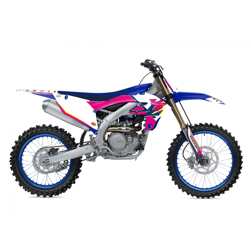 Kit adhesivos + funda de asiento BLACKBIRD Retrò Yamaha BLACKBIRD 8252AA