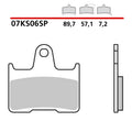 Pastillas de freno BREMBO sinterizadas - 07KS06SP BREMBO 07KS06SP