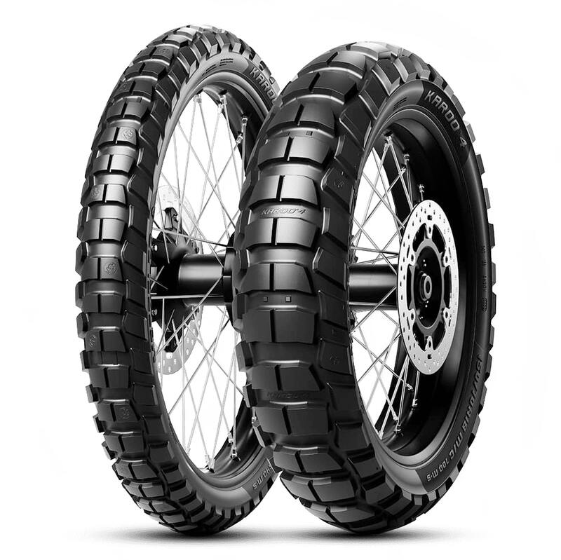 Neumático METZELER KAROO 4 140/80-18 M/C 70S TL M+S METZELER 4173100