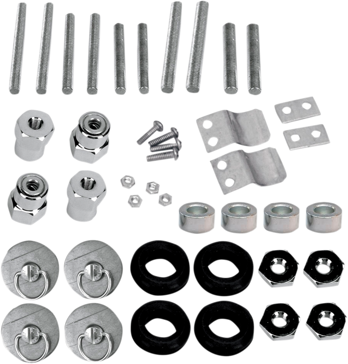 SADDLEMEN S4 QUICK-DISCONNECT SADDLEBAG DOCKING POST AND FASTENER KITS DOCKING POST KT HON