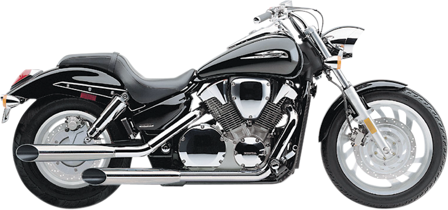 COBRA COMPLETE SLIP-ON MUFFLERS FOR METRIC CRUISERS MUFFLERS S/C VTX1300C