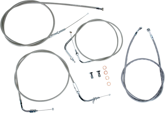 BARON HANDLEBAR CABLE AND LINE KITS CBL LINE KT 16" XVS650CU