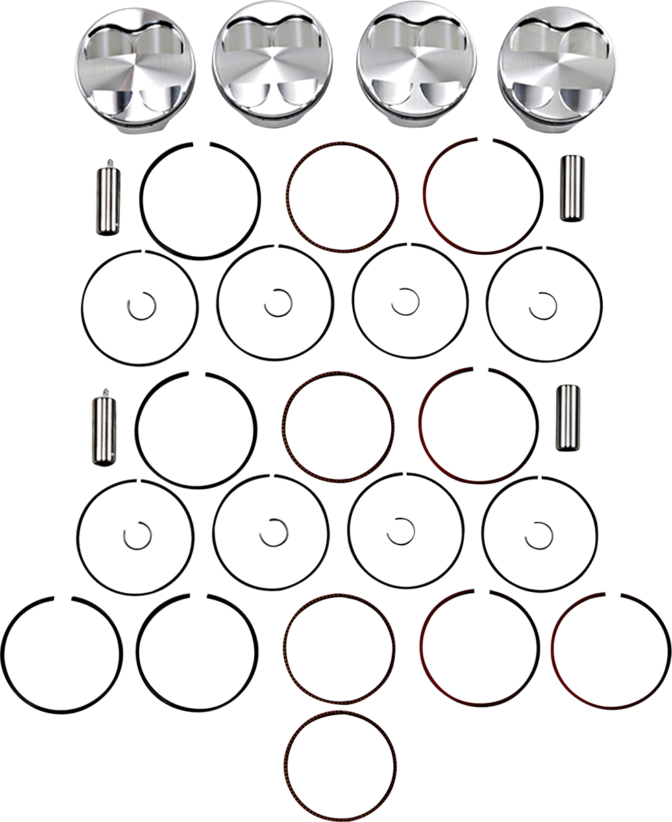 JE PISTONS PISTONS PSTN KT GSXR1K 01-04 76MM