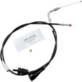 BLACK VINYL THROTTLE AND IDLE CABLES FOR HARLEY-DAVIDSON