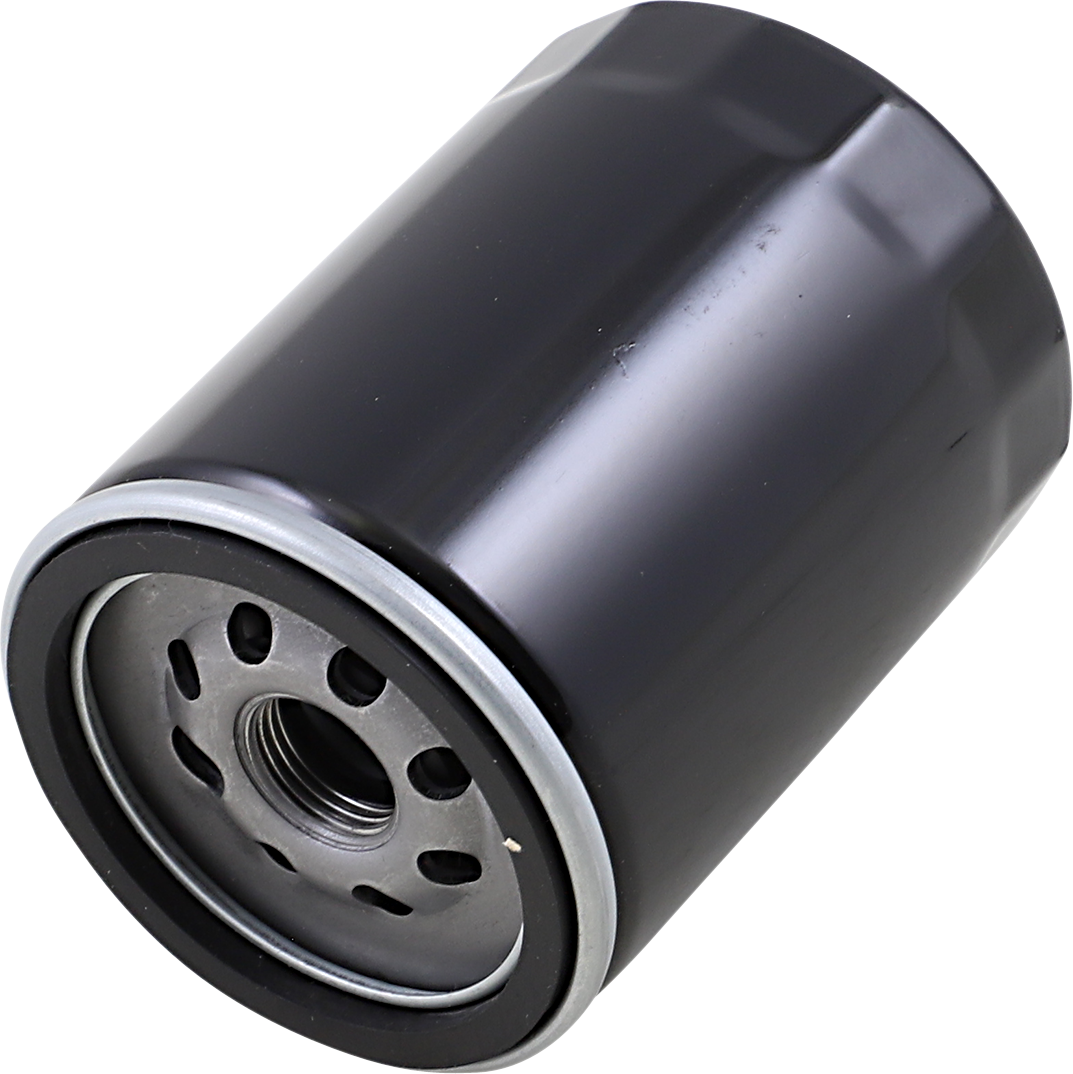 Filtro de aceite premium negro con tuerca para Harley-Davidson M8