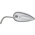 TEARDROP MIRRORS WITH STEEL STEMS FOR HARLEY-DAVIDSON