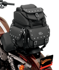 SADDLEMEN BR1800EX/S AND BR3400EX/S COMBINATION BACKREST, SEAT AND SISSY BAR BAGS SISSY BAR BAG BR1800EXS