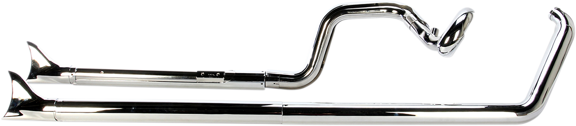 COBRA SOFTAIL DUAL EXHAUST SYSTEMS FOR HARLEY-DAVIDSON 2011 Chrome Dual Exhaust System