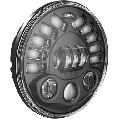 7" PEDESTAL MOUNT LED ADAPTIVE 2 HEADLIGHTS FOR HARLEY-DAVIDSON