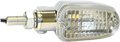 K&S TECHNOLOGIES DOT-COMPLIANT/E-MARKED ALUMINUM BODY TURN SIGNALS TRN SIG DOT&E S/F CLR/CH