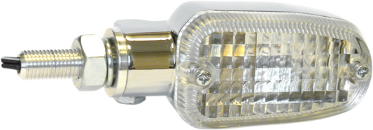 K&S TECHNOLOGIES DOT-COMPLIANT/E-MARKED ALUMINUM BODY TURN SIGNALS TRN SIG DOT&E S/F CLR/CH