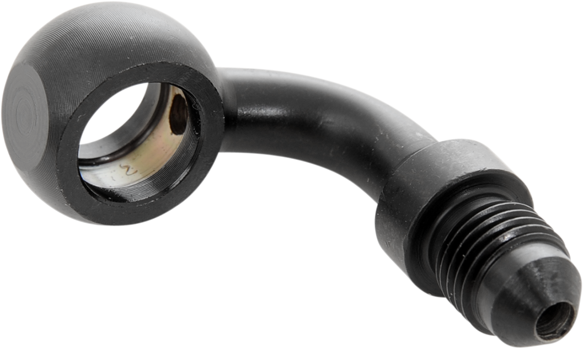 GOODRIDGE BANJO ADAPTERS/BOLTS BANJO 3/8 10MM 90 DEG BLK