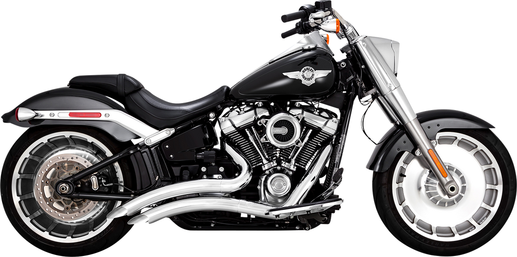 Sistema De Escape Big Radius Cromado Para Harley Davidson