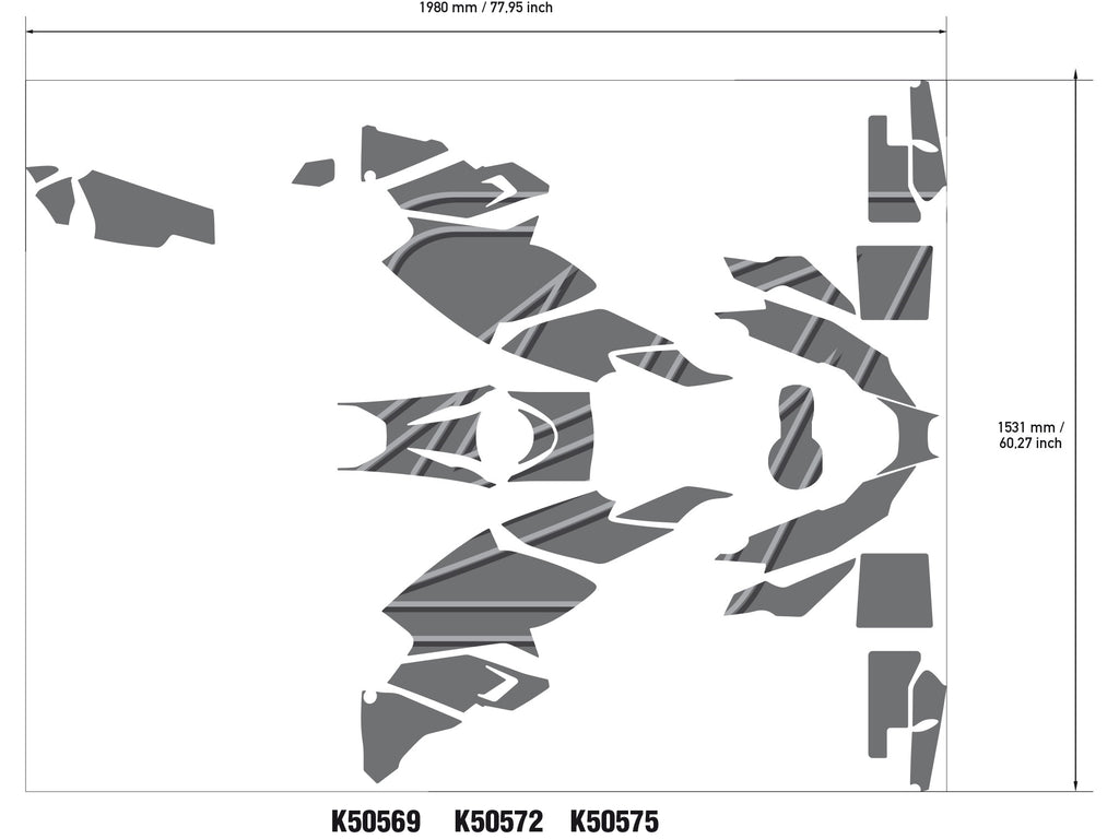 Full Body Decal Kits For BMW R1250GS 19-22