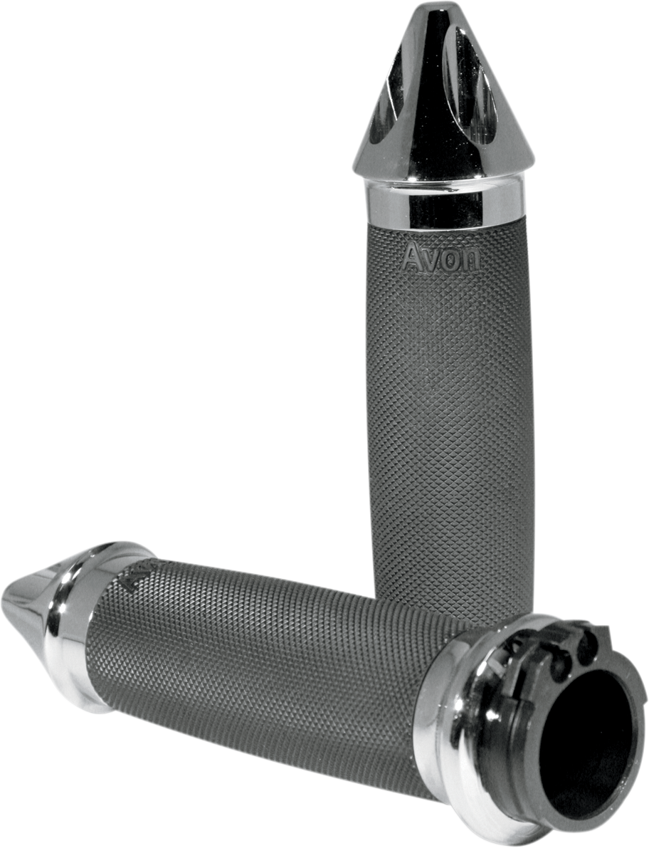Puños Para Harley-Davidson Avon Contour Handgrips Spike Cromado