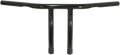 EMGO 1" HANDLEBARS H/BAR 8" T-BAR BLK DIMP