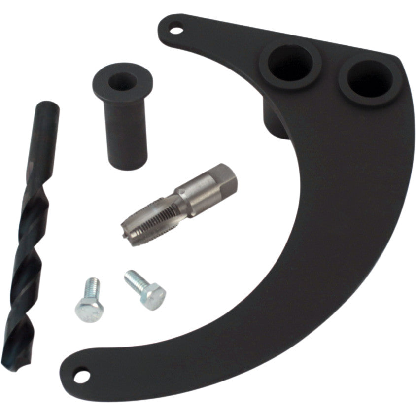 S&S Transmission Case Modification Drill Fixture Kit 530-0006