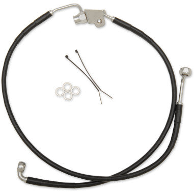 STANDARD LENGTH STAINLESS STEEL BRAKE LINE KITS FOR HARLEY-DAVIDSON