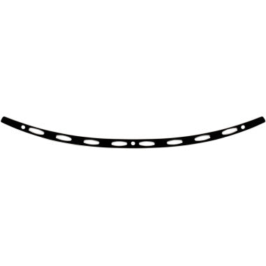 STAINLESS STEEL WINDSHIELD TRIM FOR HARLEY-DAVIDSON