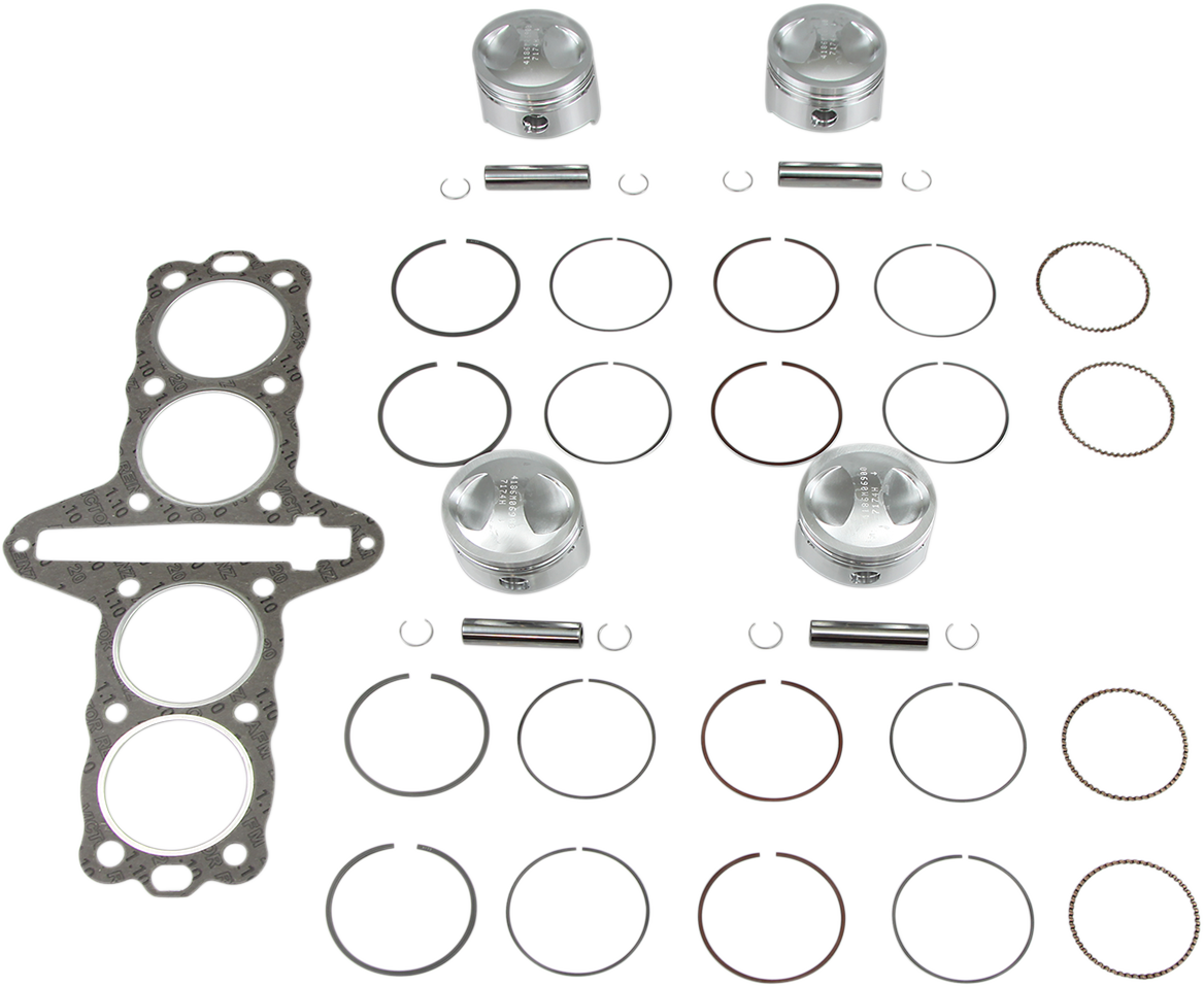 WISECO FORGED PISTON KITS PISTON KIT KAW KZ GPZ 750