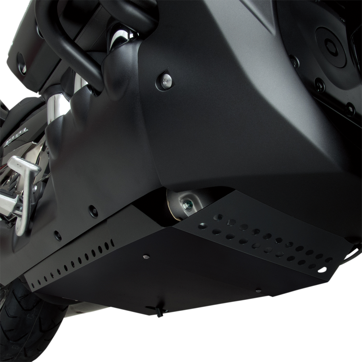 SHOW CHROME BELLY PANS BELLY PAN GL1800 BLK