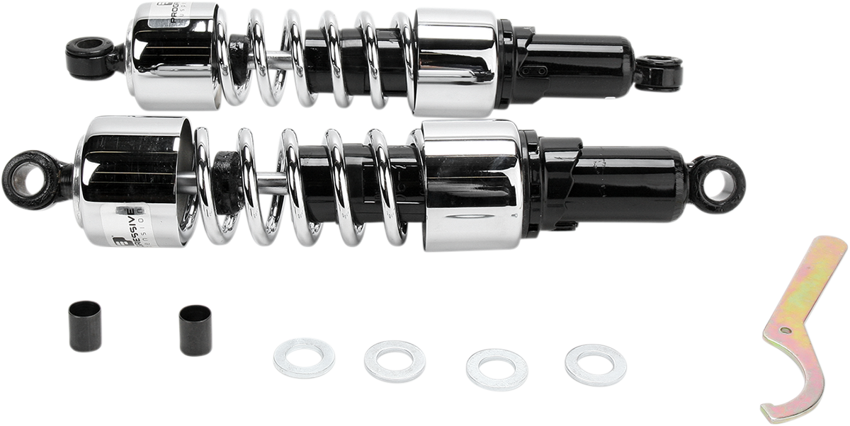 PROGRESSIVE SUSPENSION 412 SERIES CRUISER SHOCKS TOUR MAG SPRG SHK 84-87GL