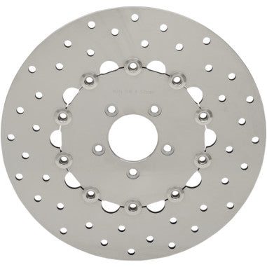 STAINLESS STEEL DRILLED BRAKE ROTORS FOR HARLEY-DAVIDSON