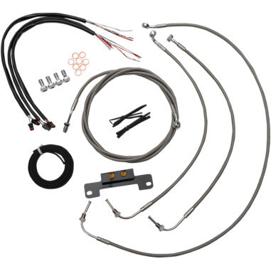 HANDLEBAR CABLE/BRAKE & CLUTCH LINE/WIRE KITS AND COMPONENTS FOR HARLEY-DAVIDSON