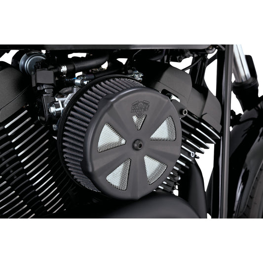 Tapa Filtro Aire Para Harley-Davidson Vance & Hines VO2 Air Cleaner Cover Black