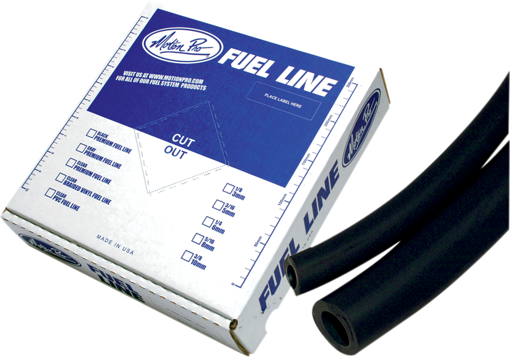 MOTION PRO PREMIUM FUEL LINE FUEL LINE BLK PRE 5/16-25