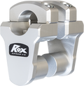 ROX SPEED FX PIVOTING HANDLEBAR RISERS RISER 2/1.125 CLR ANO