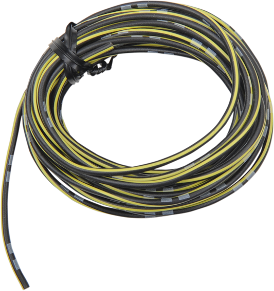 SHINDY COLORED WIRING WIRE OEM 14A 13' BLK/YEL