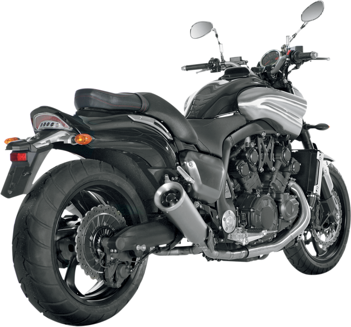 AKRAPOVIC SLIP-ON SERIES MUFFLERS MUFFLERS TI VMAX 2009