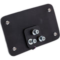 CURVED 3-HOLE LICENSE PLATE MOUNTS WITH LIGHTED FRAME FOR HARLEY-DAVIDSON