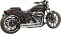 BASSANI XHAUST PRO-STREET SYSTEMS FOR HARLEY-DAVIDSON 2018 Chrome Pro-Street Exhaust System
