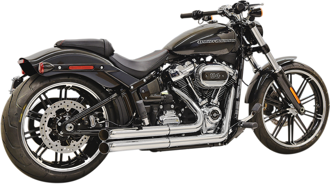 BASSANI XHAUST PRO-STREET SYSTEMS FOR HARLEY-DAVIDSON 2018 Chrome Pro-Street Exhaust System