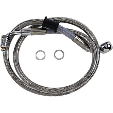 EXTENDED LENGTH STAINLESS STEEL BRAKE LINE KITS FOR HARLEY-DAVIDSON