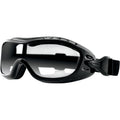 Bikerbrille zum Überziehen mit transparentem Schirm