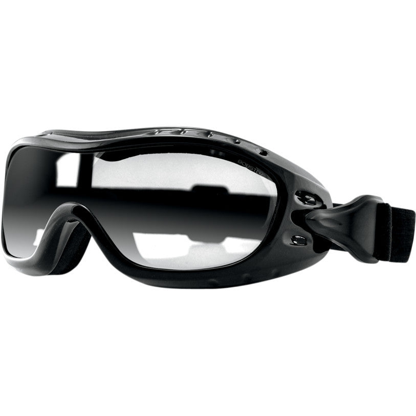 Bikerbrille zum Überziehen mit transparentem Schirm