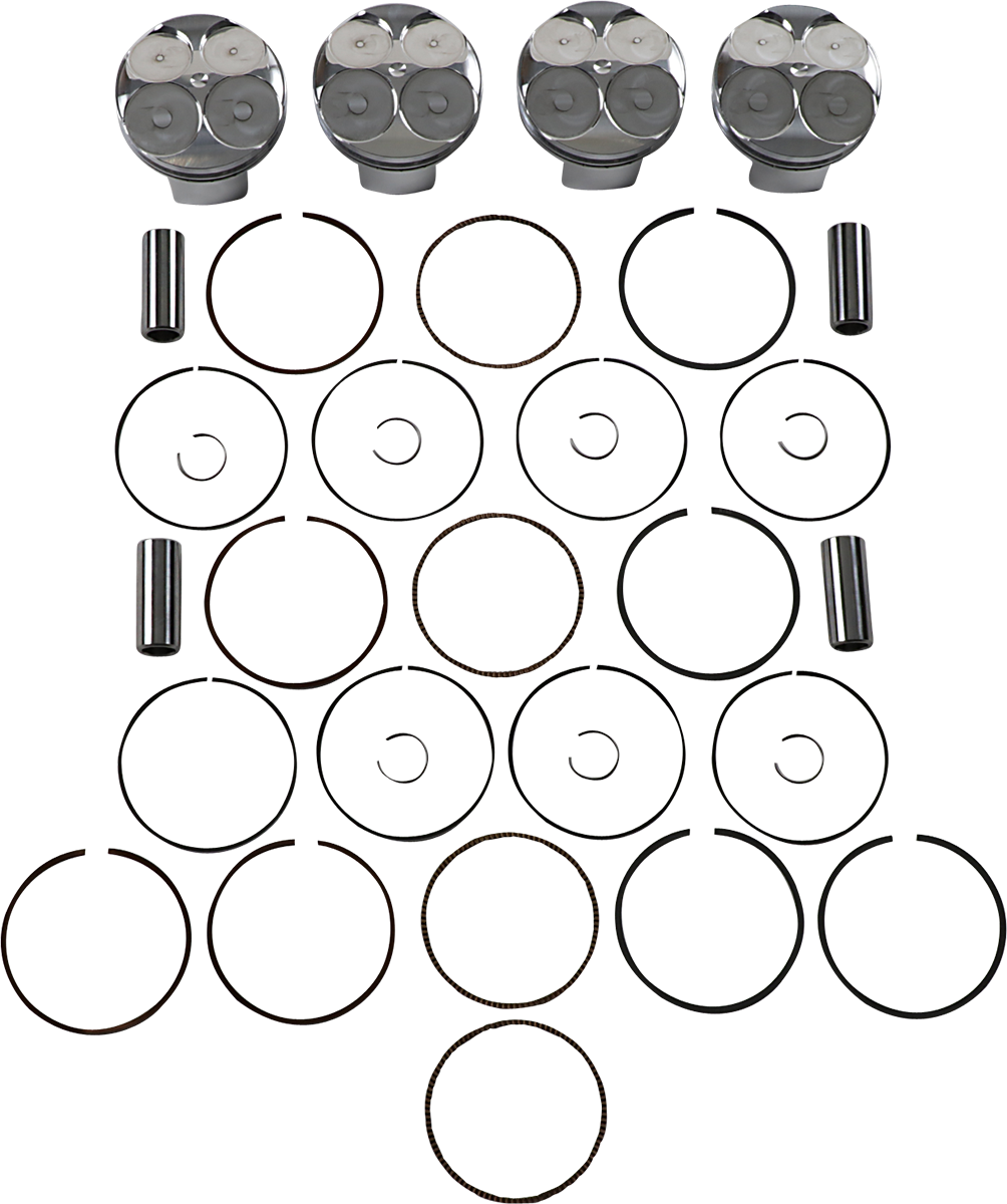 JE PISTONS PISTONS PSTN KT ZX12 0-05 STD13:1