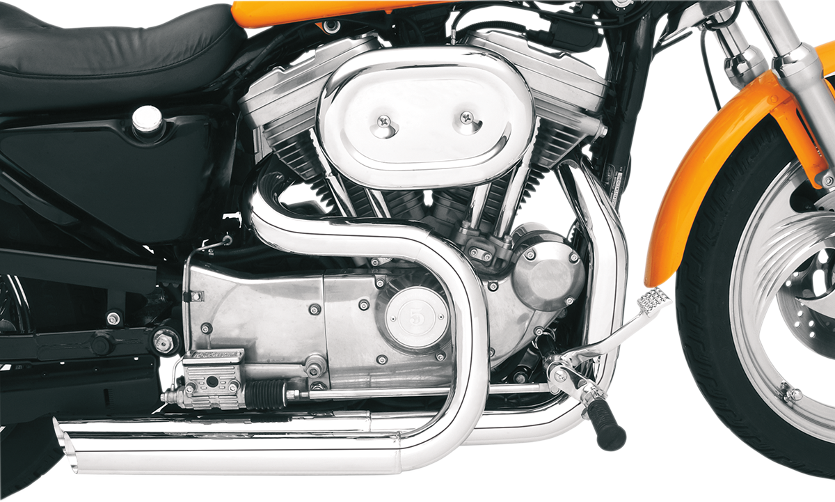 BASSANI XHAUST PRO-STREET SYSTEMS FOR HARLEY-DAVIDSON 2007 - 2013 Chrome Pro-Street System Heat Shields