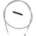 BRAIDED AND BLACK VINYL HIGH EFFICIENCY (H.E.) CLUTCH CABLES FOR HARLEY-DAVIDSON