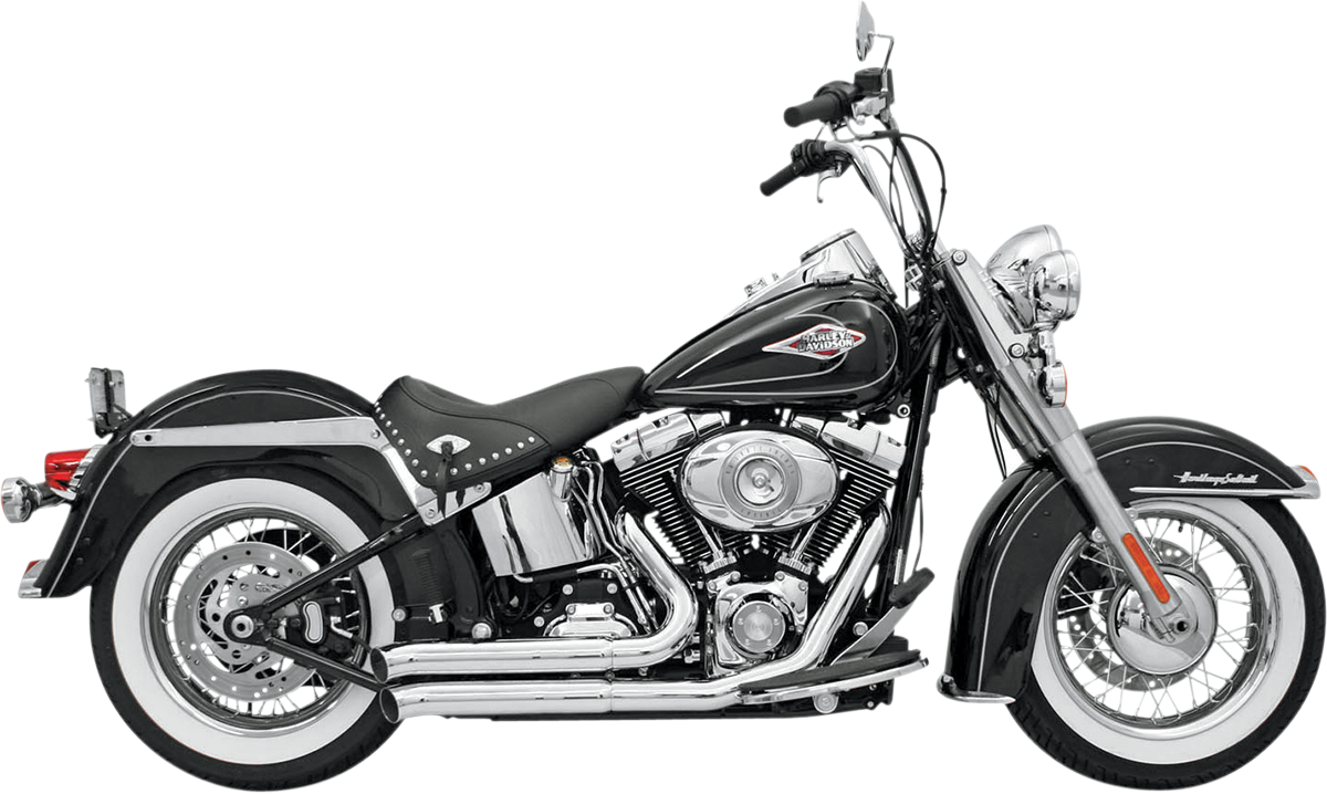 BASSANI XHAUST FIREPOWER SERIES EXHAUST FOR HARLEY-DAVIDSON 2005 Chrome Firepower Series Exhaust System