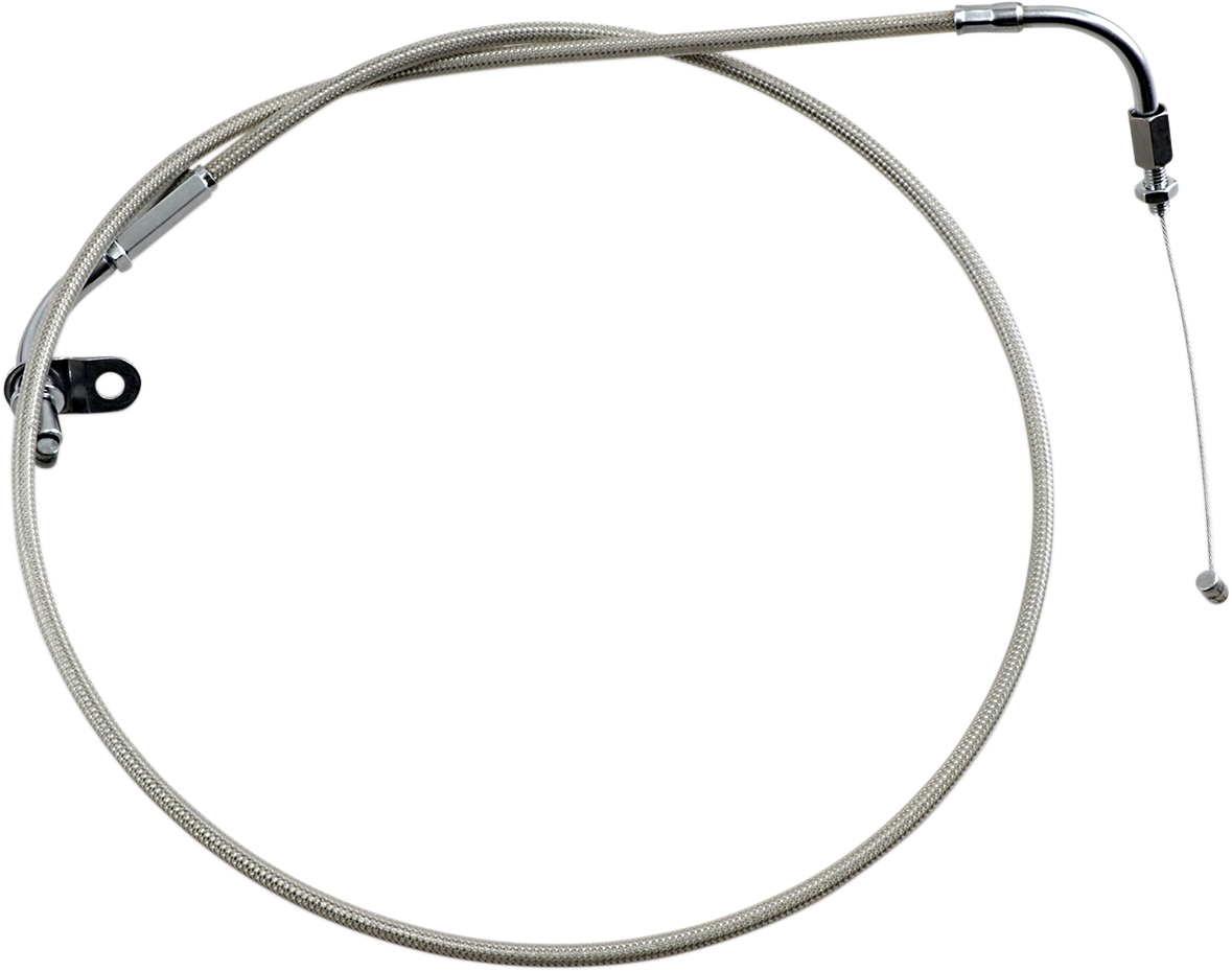 MOTION PRO ARMOR COAT BRAIDED STAINLESS STEEL CABLES CABLE THRTL PULL S/S YAM